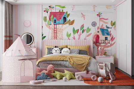 Tapete camera copii - Treehouse-Fun-113