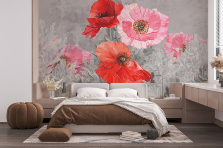 Tapete Mural - Poppy-Whispers-067
