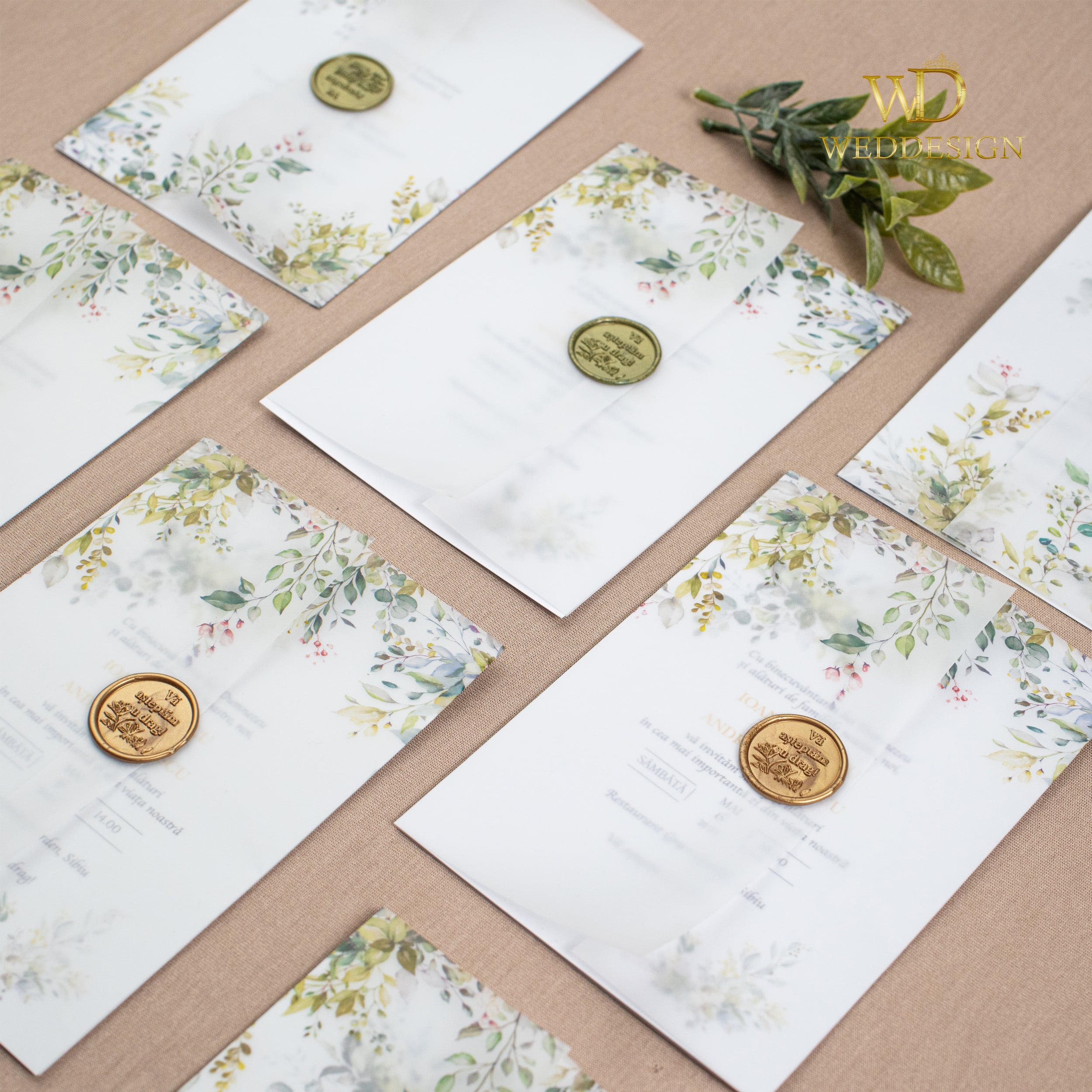 invitatie nunta eleganta
