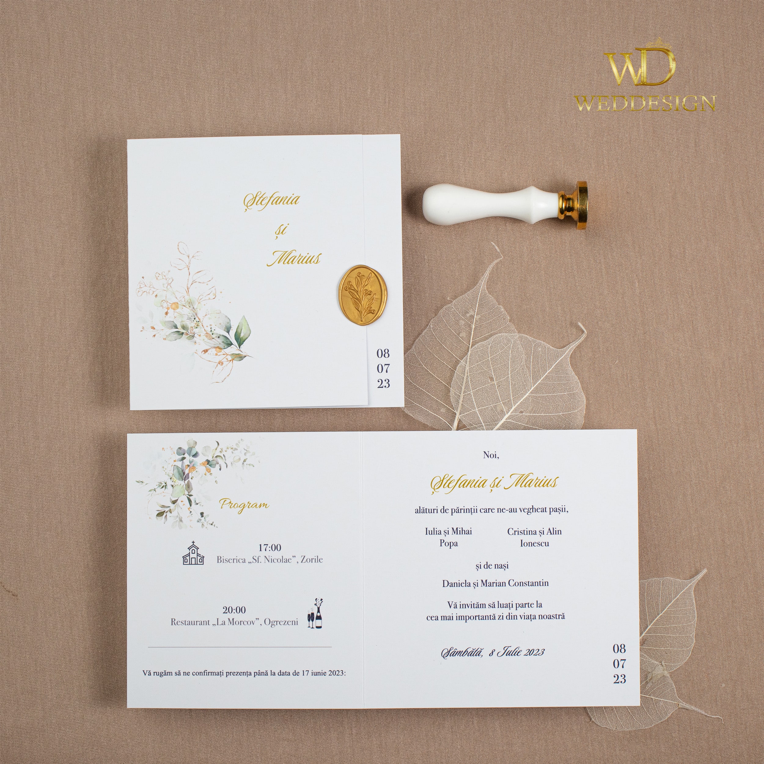 invitatie nunta carte