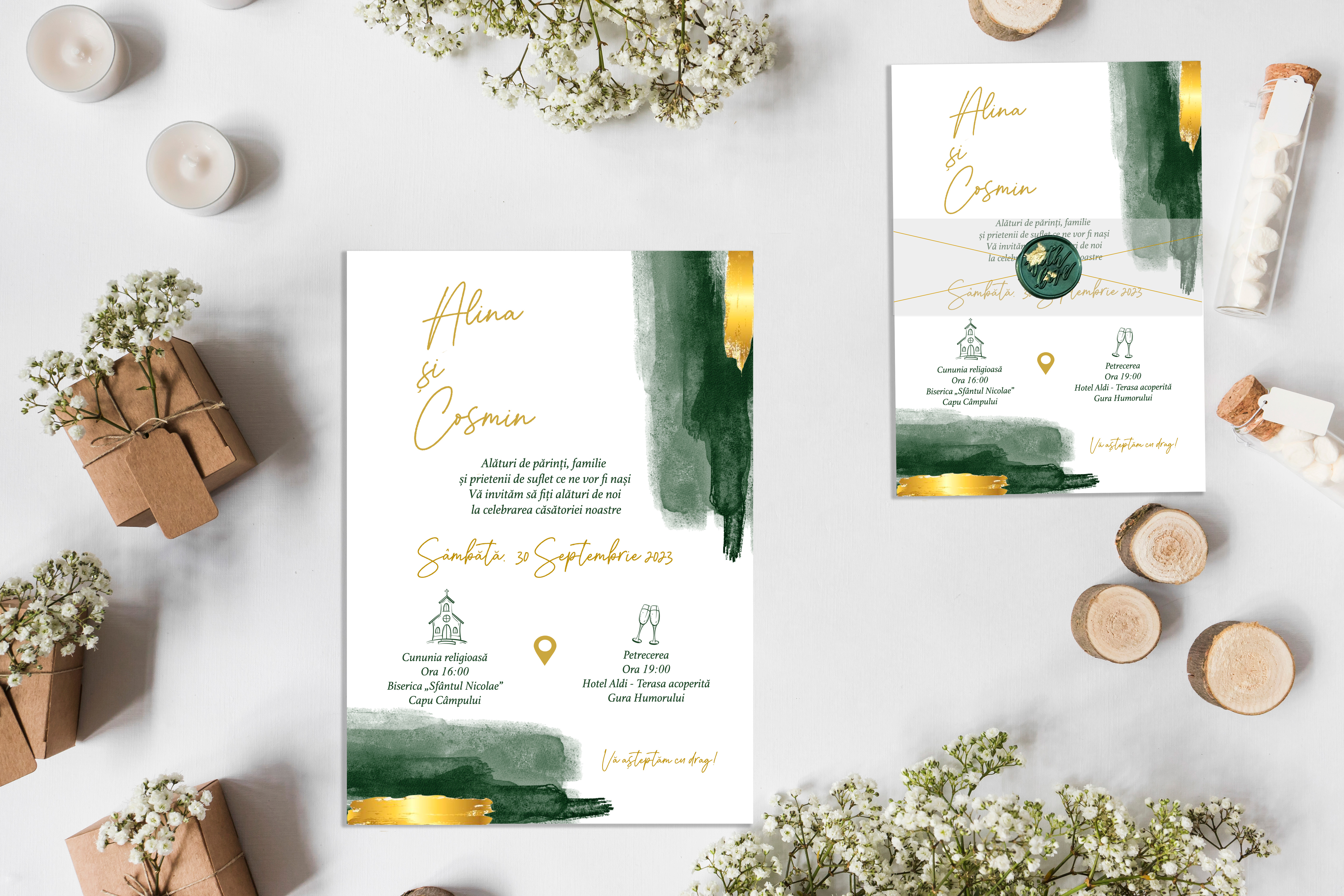 Invitatie electronica fotografie