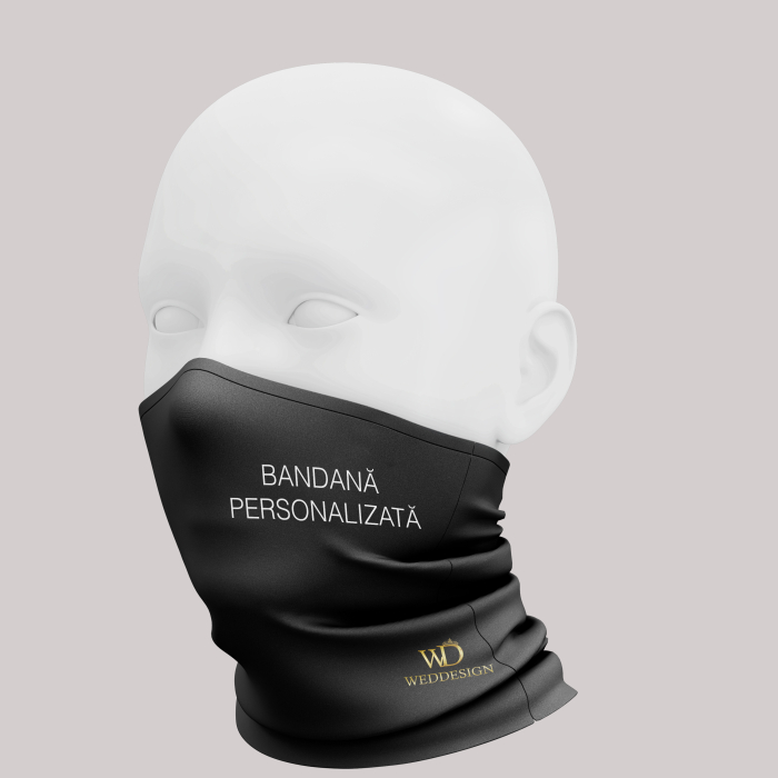 Bandană personalizată – material elastic, multifuncțională, print logo [1]
