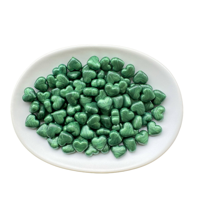 Biluțe ceară verde smarald, granule ceară verde smarald, ceară pentru sigilii verde [3]