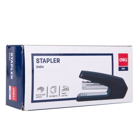 Capsator 24/6 Metalic half stip 25 coli Deli [2]