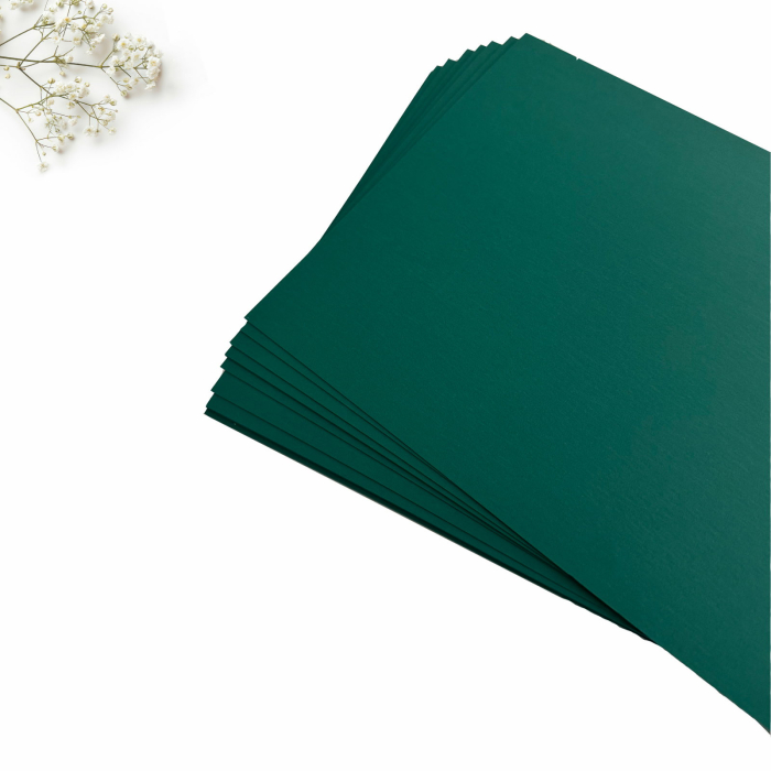Carton invitatii nunta verde soft-touch Plike green [3]