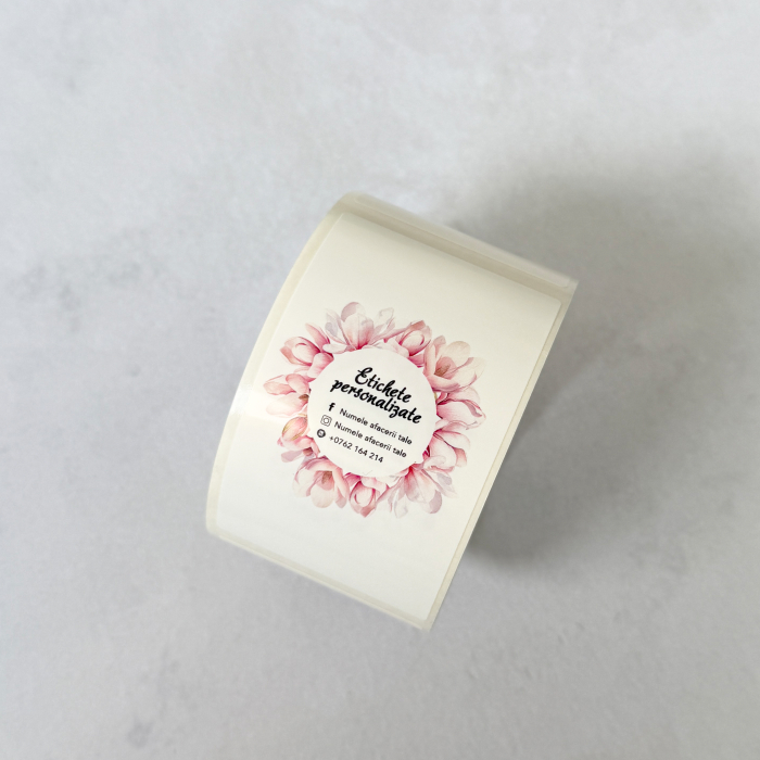 Etichete adezive personalizate dreptunghiulare – WedDesign [2]