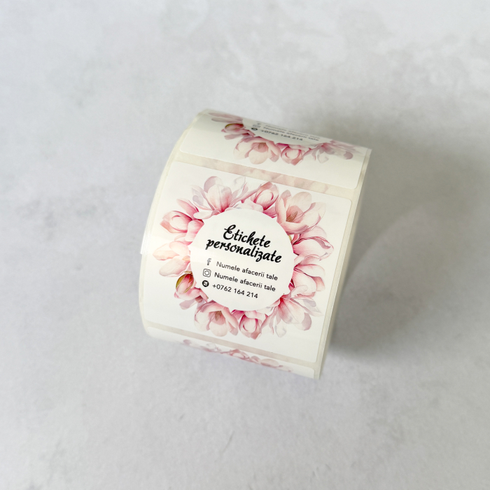 Etichete adezive personalizate pătrate [2]