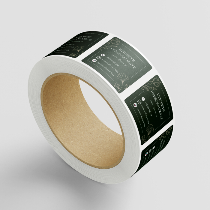 Etichete adezive personalizate pătrate [2]