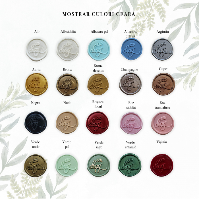 Invitatie de nunta flori albastre [5]