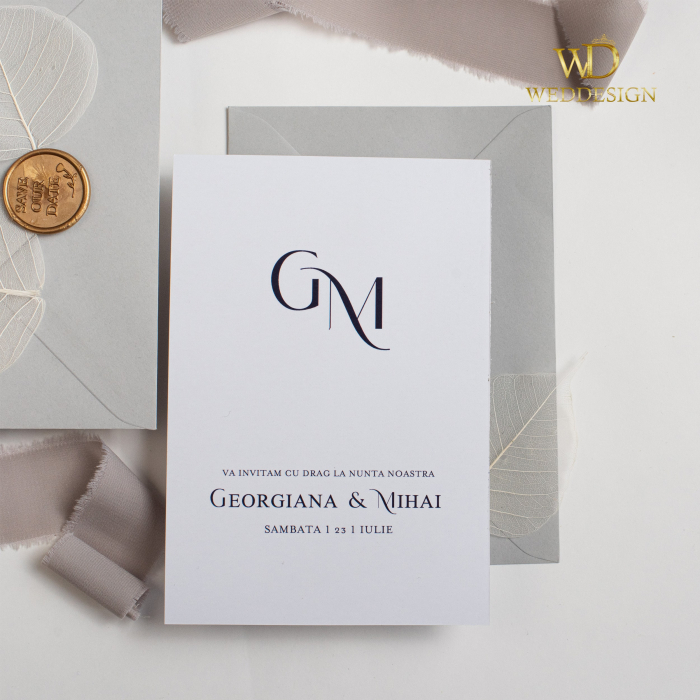 Invitatie nunta minimalista [3]