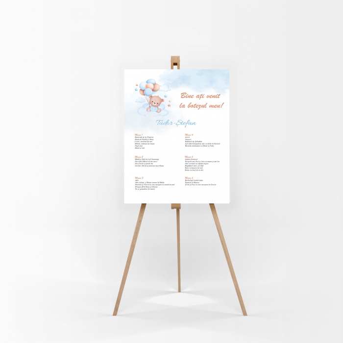 Lista de invitati cu ursulet albastru pentru botez [1]