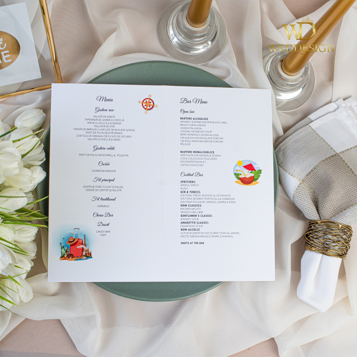 Meniu pentru nunta travel [2]