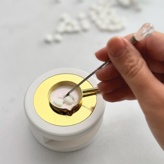 Omogenizator ceară transparent, amestecător ceară pentru biluțe, ustensilă sigilii ceară [2]