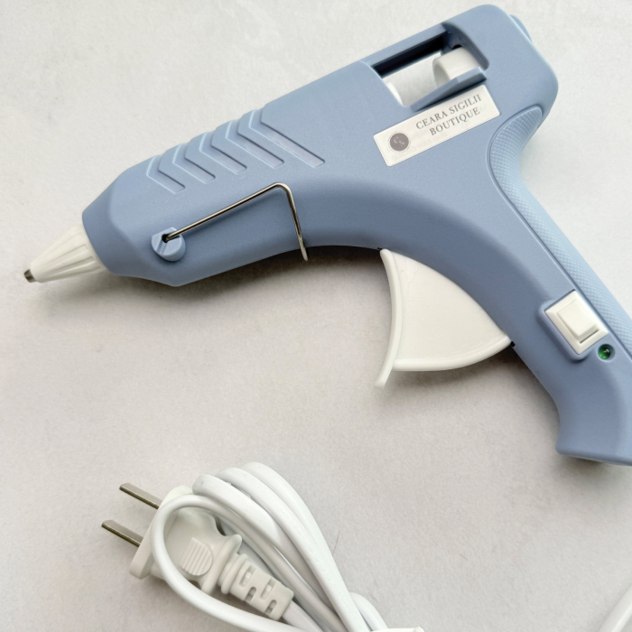 Pistol pentru topit ceară albastru, pistol sigilii temperatură joasă albastru, pistol ceară batoane albastru [3]