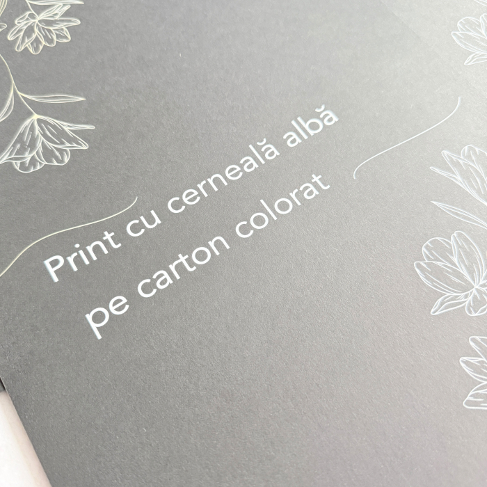 Printare cu cerneala alba pe carton colorat – WedDesign Print Shop Sibiu [3]
