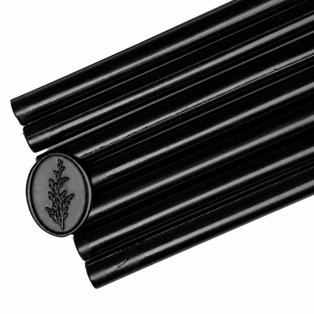 Batoane de ceara pentru sigilii - Baton de ceară negru, batoane de ceară negre pentru sigilii