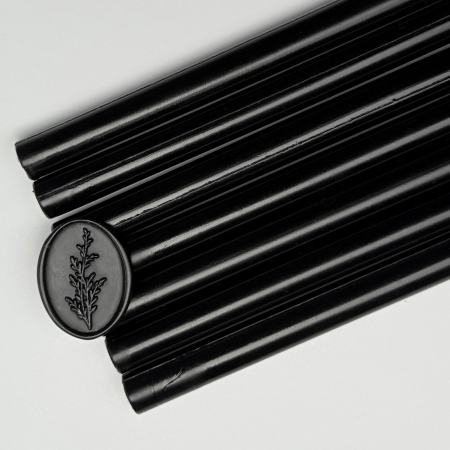 Ceara pentru sigilii - Baton de ceară negru, batoane de ceară negre pentru sigilii