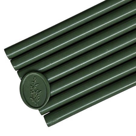HOBBY & CRAFT - Baton de ceară verde inchis pentru sigilii