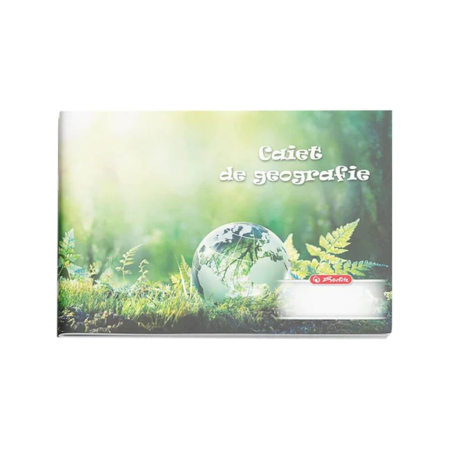 CAIETE - Caiet geografie 24 file Herlitz