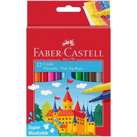 Carioci - Carioca 12 culori Faber Castell