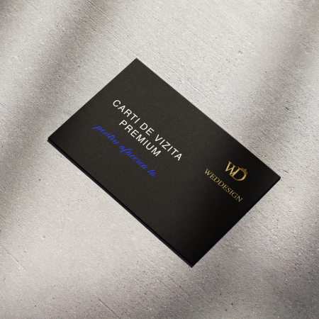 PRODUSE PRINT B2B - carte de vizită luxury carton texturat soft-touch print Sibiu România