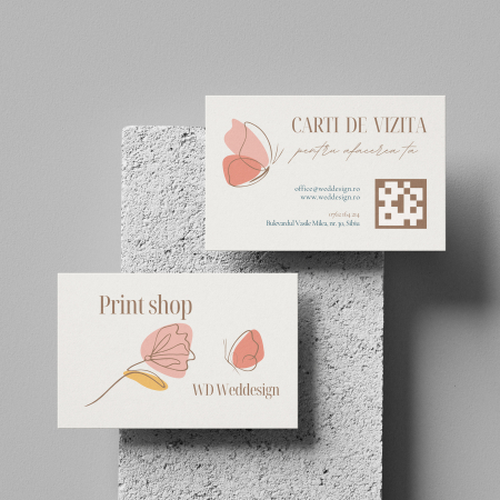 carte de vizită față-verso carton 300g print premium România Sibiu [2]