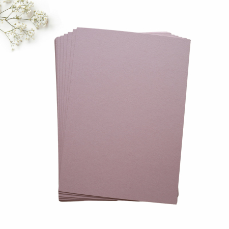 CARTON INVITATII NUNTA - Carton roz prăfuit texturat