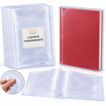 COPERTA - Coperta carte 350x240 mm transparenta