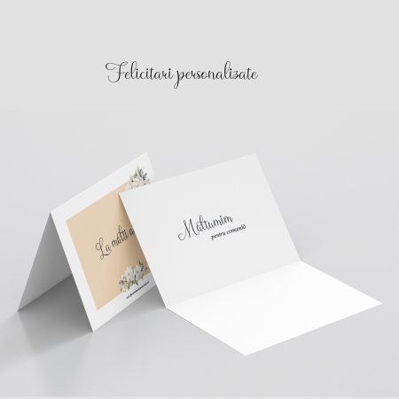 FELICITARI PERSONALIZATE - Felicitări pliate personalizate