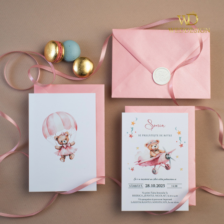 BOTEZ - Invitatie de botez fetite