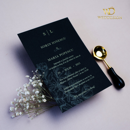 Invitatie nunta carton negru [1]