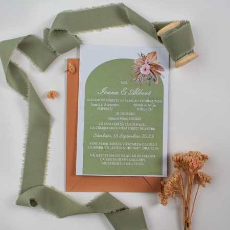 Invitatie de nunta Boho [1]