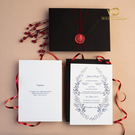 Colectia invitatii moderne - Invitatie nunta moderna