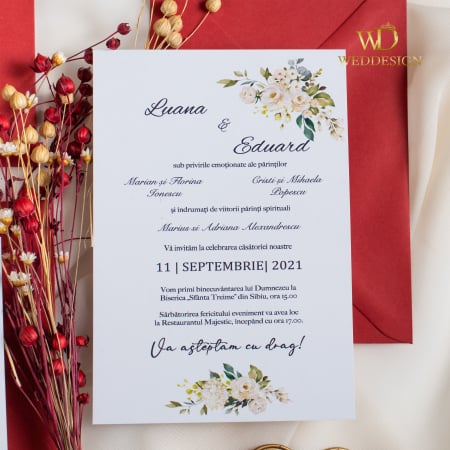 Invitatie nunta flori albe [1]