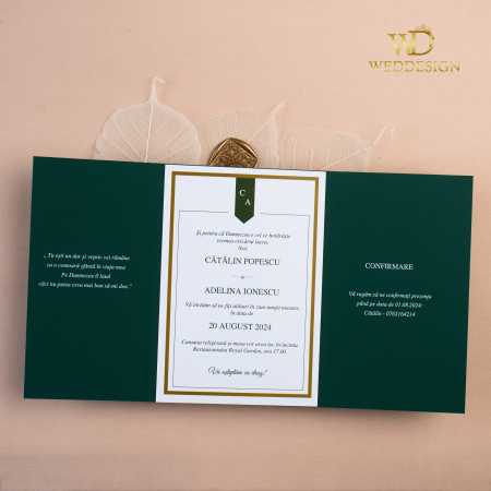Invitatie de nunta verde [1]