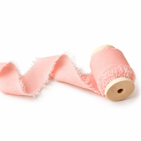 HOBBY & CRAFT - Panglica de matase roz