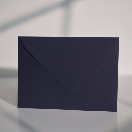 PRODUSE PAPETARIE - Plic B6 albastru navy 120g, plic bleumarin premium, plic albastru închis elegant