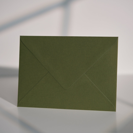 PRODUSE PAPETARIE - Plic B6 verde wasabi texturat 140g, plic verde premium, plic verde elegant