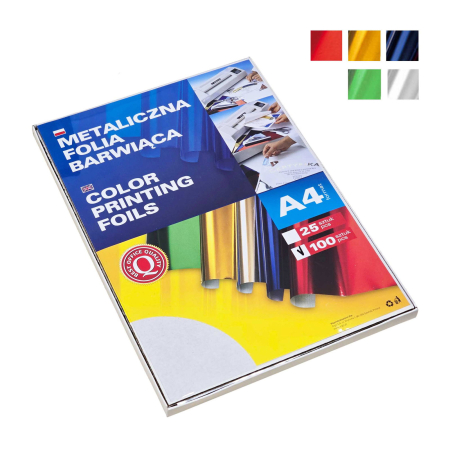 CARTON INVITATII NUNTA - folie folio argintie pentru laminator