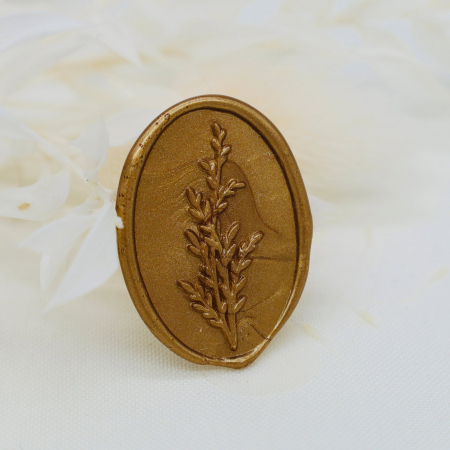 Sigilii de ceara handmade - Sigilii ceara invitatii frunze