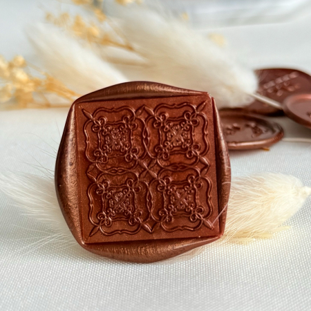 Sigilii ceara - sigiliu ceara pentru invitatii pattern