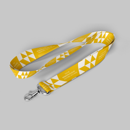 MATERIALE PROMOTIONALE - Șnur personalizat pentru ecuson – Cu logo imprimat | WedDesign Printshop