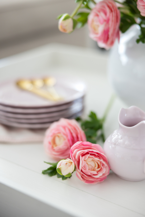 Pink Ranunculus (3 buds) [4]