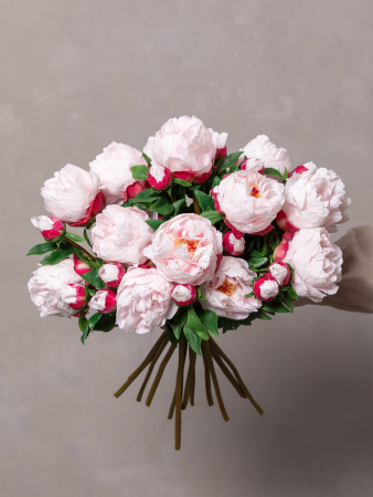 Bujor Artificial Light Pink [7]