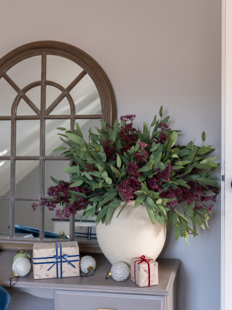 Burgundy Berries Artificial [5]