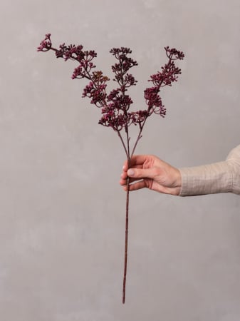 VERDEAȚĂ ARTIFICIALĂ - Burgundy Berries Artificial