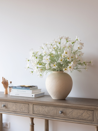 Cosmos Flower albă Artificială [6]