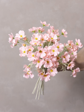 Cosmos Flower roz Artificială [3]