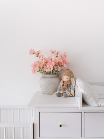 Cosmos Flower roz Artificială [5]