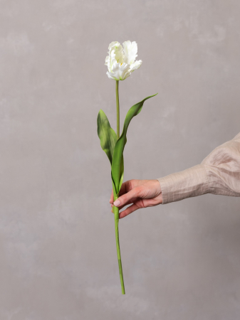 FLORI ARTIFICIALE - Lalea Artificială creata alba